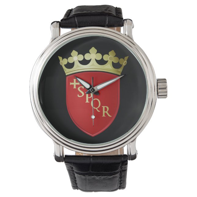 Rome* Coat of Arms Wristwatch (Front)