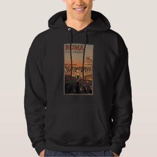 Rome - Colosseum and the Moon Hoodie