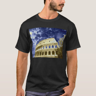 Rome Colosseum cloudy blue sky 1 T-Shirt