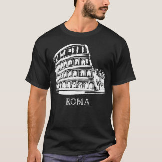 Rome Colosseum Italy Italia Roman Amphitheatre I L T-Shirt
