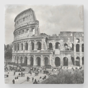 Rome Colosseum Stone Coaster Table Mat