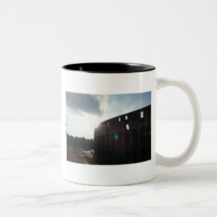 Rome Colosseum Two-Tone Coffee Mug