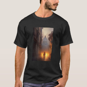 Rome Dark Academia Fantasy Gothic T-Shirt