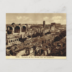 Rome,Forum, Panorama Postcard