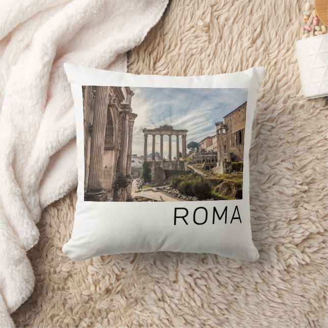 Rome Forum Romanum Italy Holiday Souvenir Cushion (Blanket)