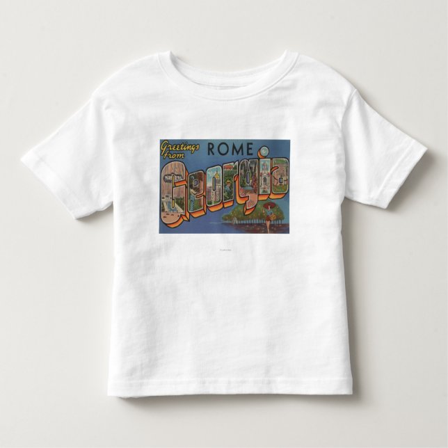 Rome, GeorgiaLarge Letter ScenesRome, GA Toddler T-Shirt (Front)