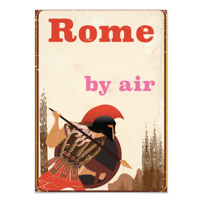 Rome Gladiator air travel poster (Front)