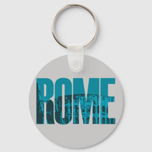 Rome Graphic Key Ring