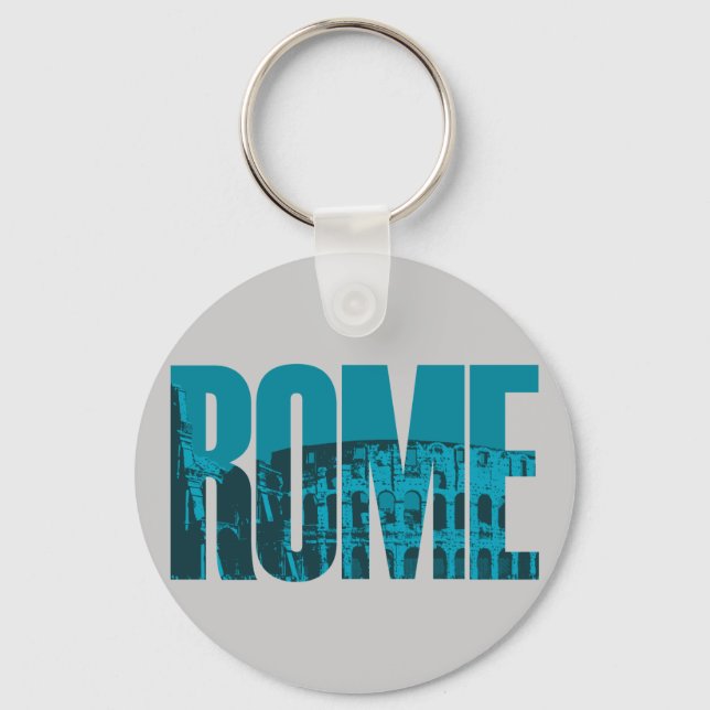 Rome Graphic Key Ring (Front)