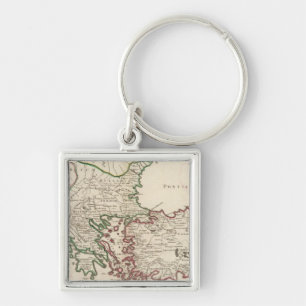 Rome, Greece, Turkey 3 Key Ring