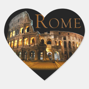 Rome Heart Sticker