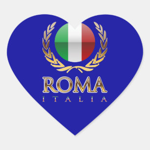 Rome Heart Sticker