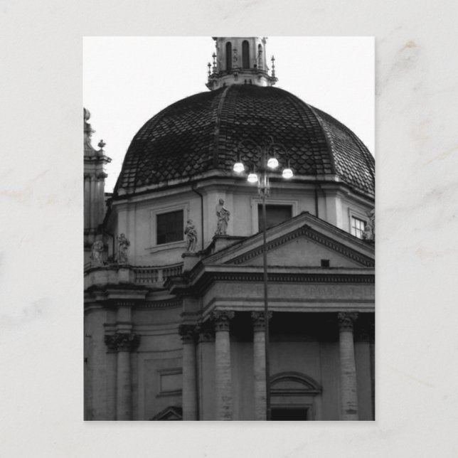 Rome Historical Travel Postcard (Front)