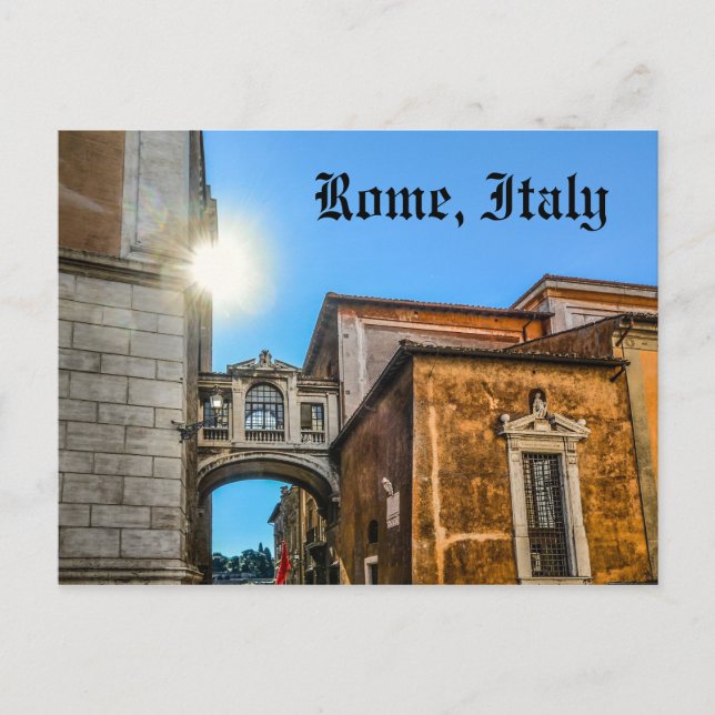 Rome Italy Architecture Postcard (Front)