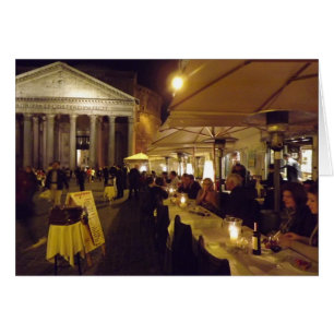 Rome, Italy at night