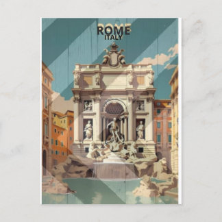 Rome - Italy Best place for visit Postcard