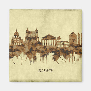 Rome Italy Cityscape Magnet