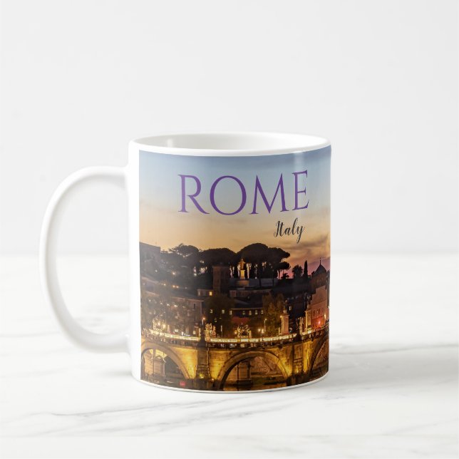 Rome Italy Coffee Mug Cup Scenic (Left)