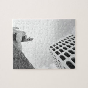Rome Italy, EUR Palazzo del Lavoro 2 Jigsaw Puzzle