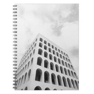 Rome Italy, EUR Palazzo del Lavoro Notebook