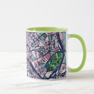 Rome Italy Map Mug