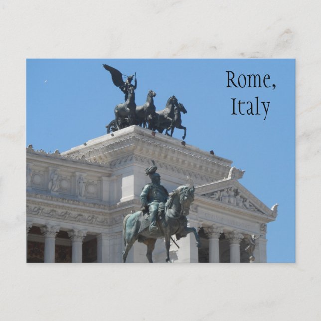 Rome, Italy Postcard (Front)