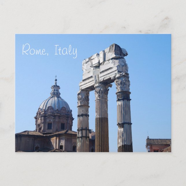 Rome, Italy postcard (Front)