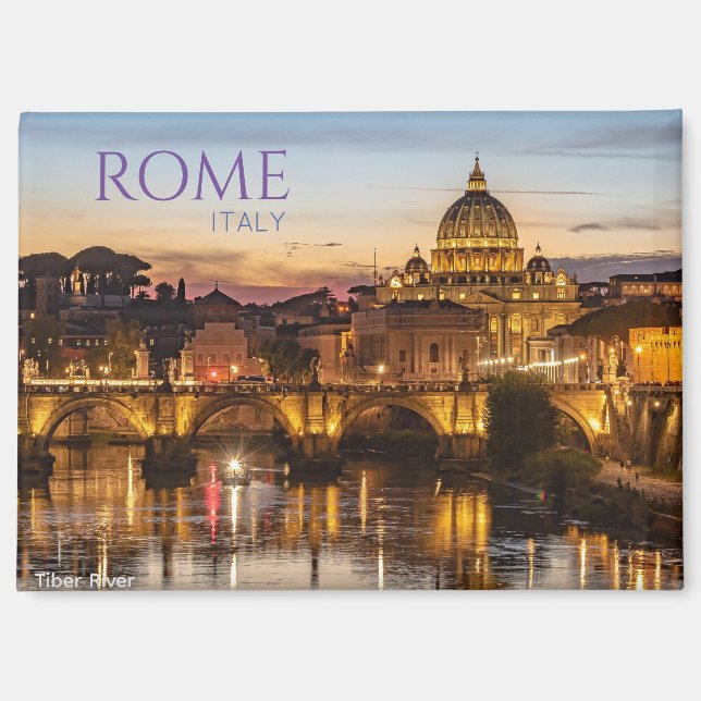 Rome Italy Scenic Magnet Travel Souvenir Gift (Front)