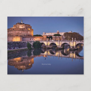 Rome Italy scenic photograph Postcard