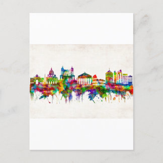 Rome Italy Skyline Holiday Postcard
