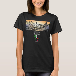 rome italy Skyline Vacation Souvenir city T-Shirt
