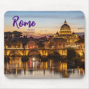 Rome Italy St. Peter's Basilica Mouse Pad