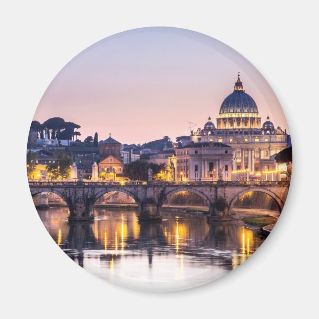 Rome Italy - St Peters Cathedral Magnet (Front)
