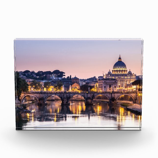 Rome Italy - St Peters Cathedral Photo Block (Front)