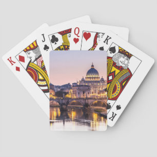 Rome Italy - St Peters Cathedral Playing Cards