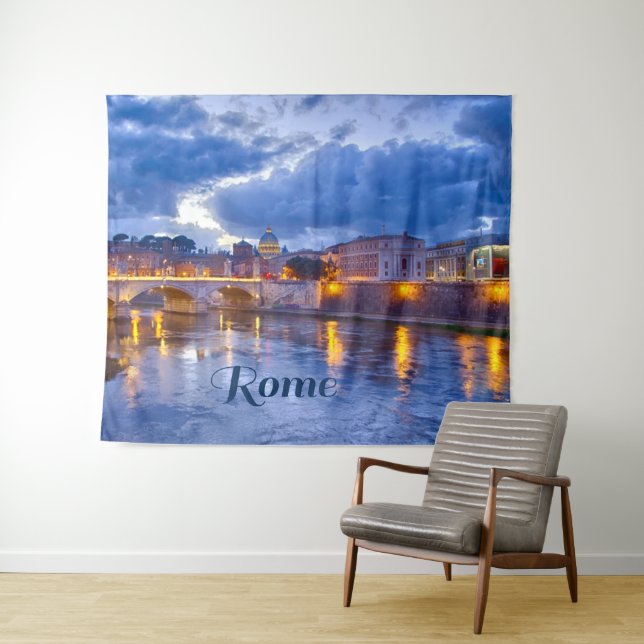 Rome Italy Tapestry (In Situ (Horizontal))
