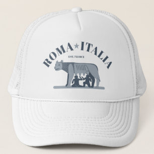 Rome, Italy: The Capitoline Wolf Trucker Hat