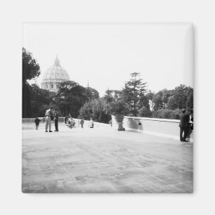 Rome Italy, The Vatican Gardens Magnet