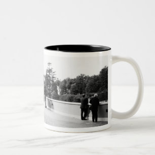 Rome Italy, The Vatican Gardens Two-Tone Coffee Mug