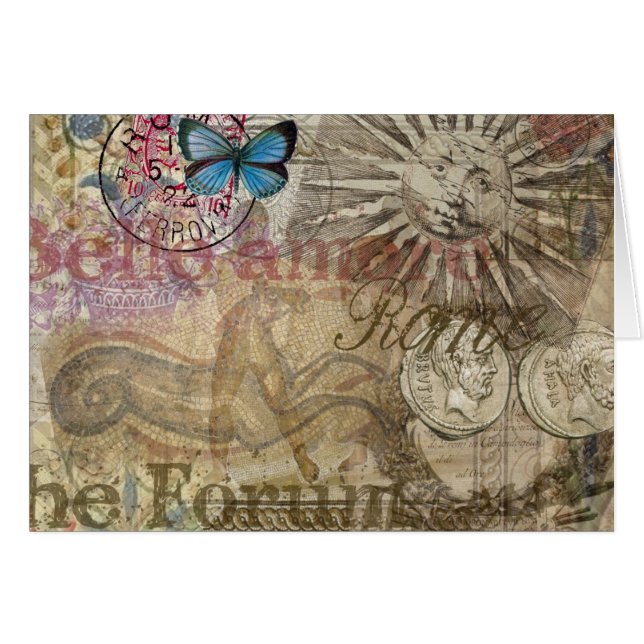 Rome Italy Travel Vacation Holiday City (Front Horizontal)