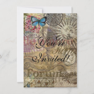 Rome Italy Travel Vacation Holiday City Invitation