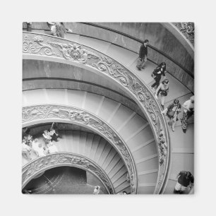 Rome Italy, Vatican Staircase 2 Magnet