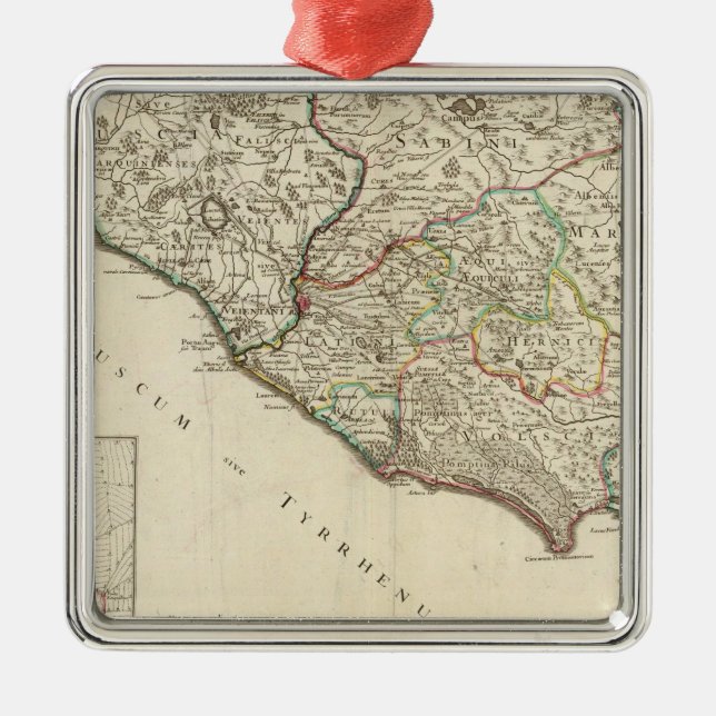 Rome Metal Tree Decoration (Front)