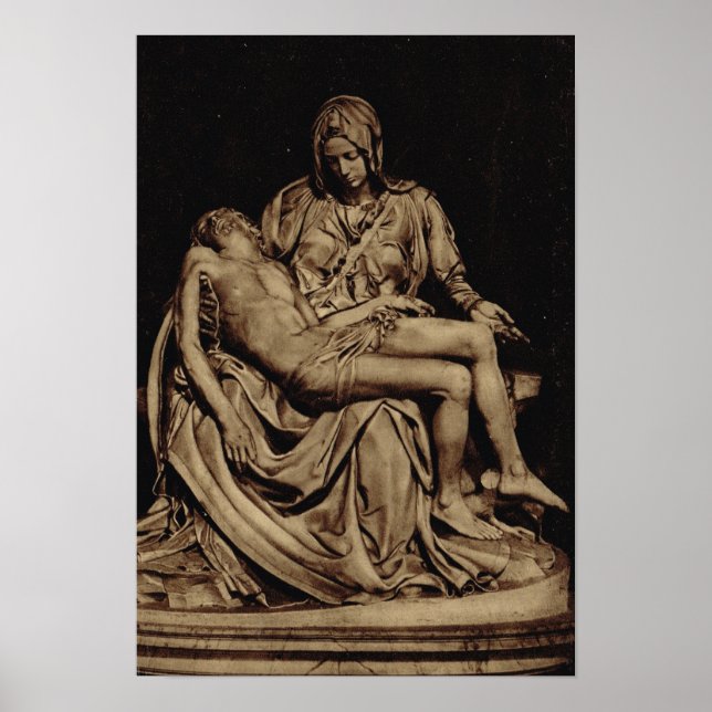Rome, Michelangelo, Pieta Poster (Front)
