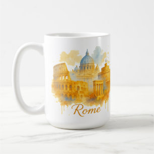 Rome Neon Pop-Art Street Style Coffee Mug