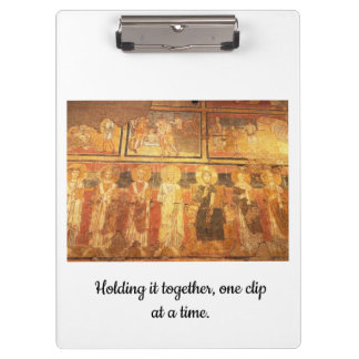 Rome palentine hill mural art Clipboard