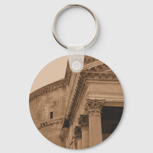 Rome Pantheon Photo Key Ring