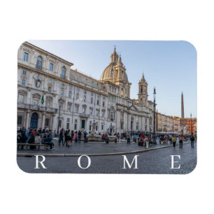 Rome Piazza Navona fridge magnet