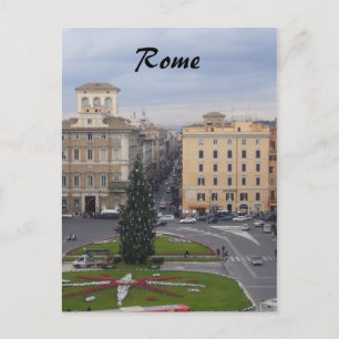 rome postcard