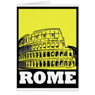 Rome Postcard Design